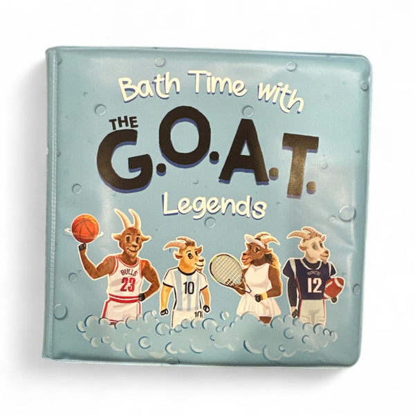 Bath Time With The GOAT Legends - Sports Bath Book