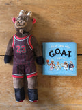 The GOAT Legends Baby Gift Set – Sports Bath Book & Mikey The GOAT Plush