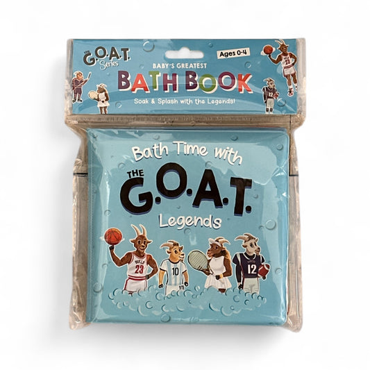 Bath Time With The GOAT Legends - Sports Bath Book