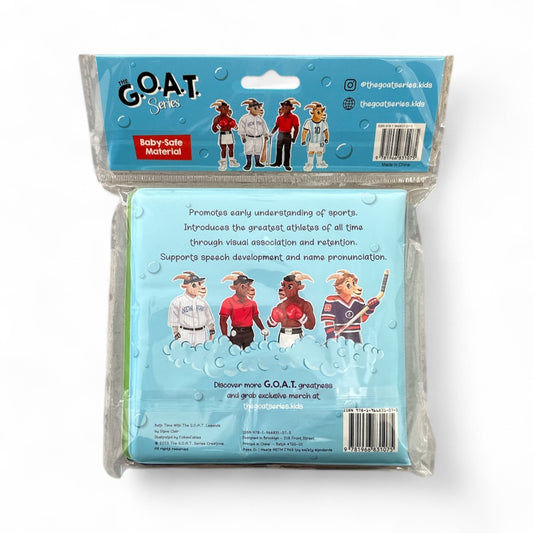 Bath Time With The GOAT Legends - Sports Bath Book