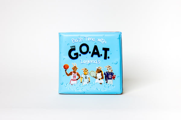 Bath Time With The GOAT Legends - Sports Bath Book