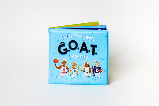Bath Time With The GOAT Legends - Sports Bath Book