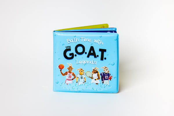 Bath Time With The GOAT Legends - Sports Bath Book